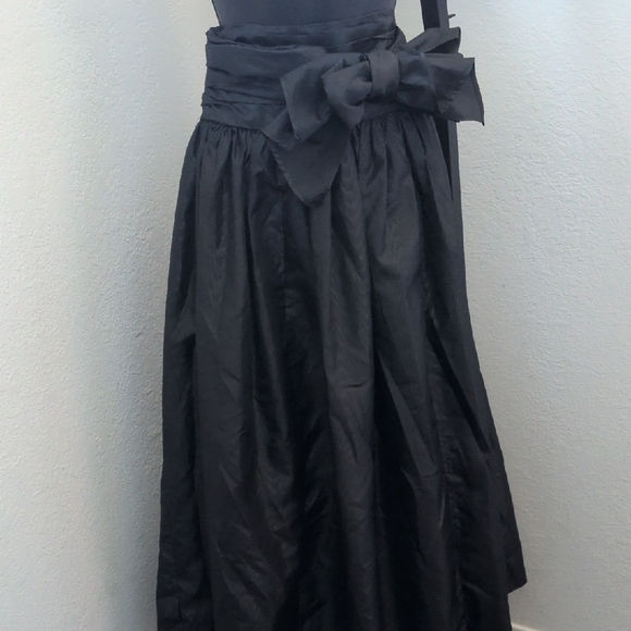 ✨ Nwt! Rare Y2k Vintage Laura Ashley Midi Bow Skirt Size US 8/10 - Picture 2 of 9